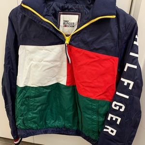 Tommy Hilfiger color block windbreaker